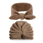 Compact and Stylish Baby Cap (Brown)